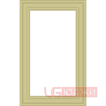 Фасад Эмаль Матовая 19мм Престиж Модерн 75 Витрина