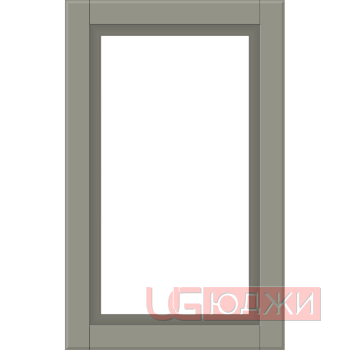 Фасад Эмаль Матовая 19мм Престиж Классика 67 Витрина