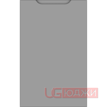 Фасад Эмаль Матовая 19мм Интегрированная ручка V5