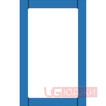 Фасад Эмаль Матовая 19мм Стандарт 6 Витрина