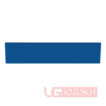 Цоколь прямой Эмаль Матовая 2300х100х19мм