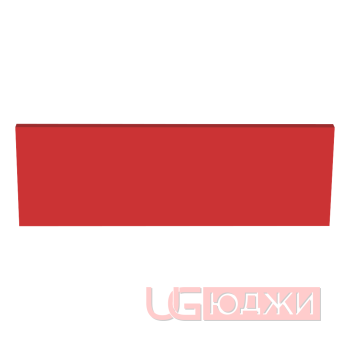 Цоколь прямой Эмаль Матовая 2300х150х19мм