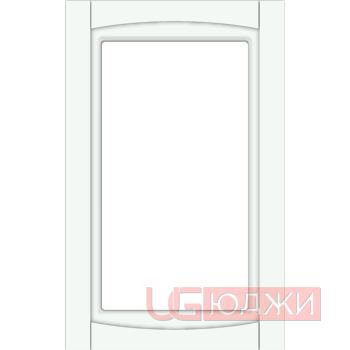 Фасад Эмаль Матовая 19мм Престиж Классика 66 Витрина