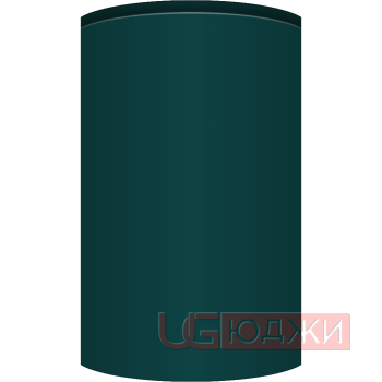 Фасад Эмаль Матовая 19мм Интегрированная ручка V1 полукруглый R300 высота 357-716мм