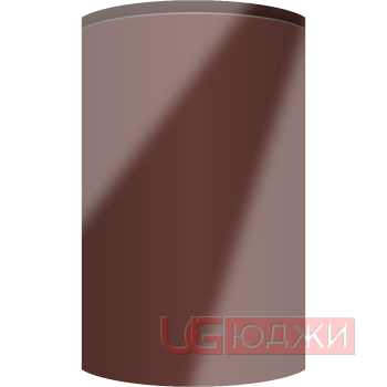 Фасад Эмаль Глянец 19мм Интегрированная ручка V1 полукруглый R300 высота 717-916мм