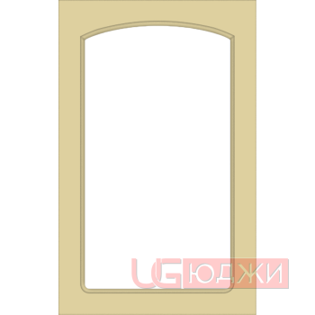 Фасад Эмаль Матовая 19мм Стандарт 11 Витрина