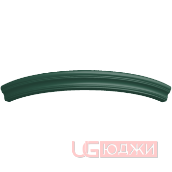 Карниз верхний полукруглый Эмаль Матовая R300х60мм