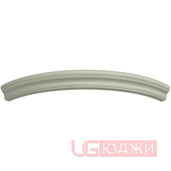 Карниз верхний прямой Эмаль Матовая 2400х60х80мм