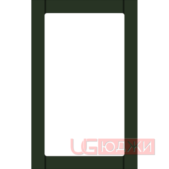 Фасад Эмаль Матовая 19мм Стандарт 6 Витрина