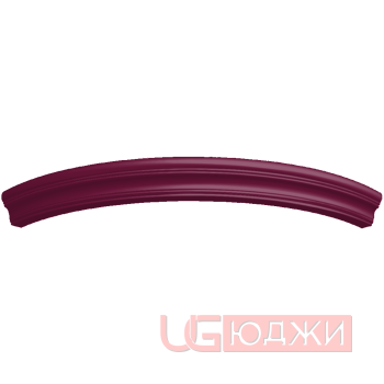 Карниз верхний полукруглый Эмаль Матовая R300х60мм