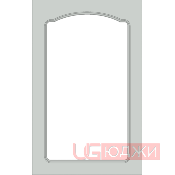 Фасад Эмаль Матовая 19мм Стандарт 3 Витрина