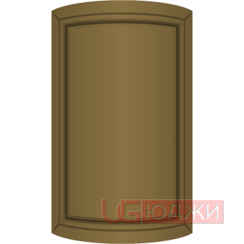 Фасад Эмаль Матовая 19мм Престиж Классика 71 полукруглый R300 высота 717-916мм