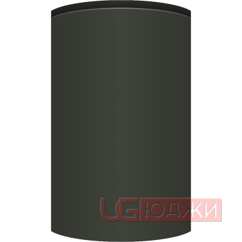 Фасад Эмаль Матовая 19мм Интегрированная ручка V1 полукруглый R300 высота 717-916мм