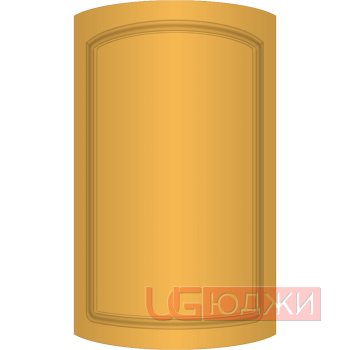 Фасад Эмаль Матовая 19мм Стандарт 11 полукруглый R300 высота 357-716мм