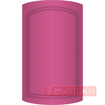 Фасад Эмаль Матовая 19мм Стандарт 3 полукруглый R300 высота 717-916мм