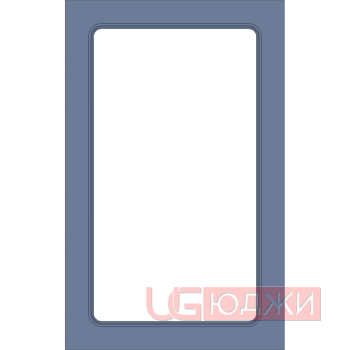 Фасад Эмаль Матовая 19мм Стандарт 1 Витрина