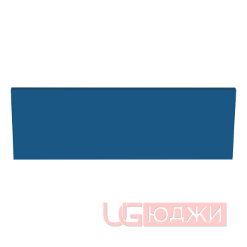 Цоколь прямой Эмаль Матовая 2300х150х19мм