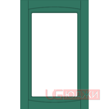 Фасад Эмаль Матовая 19мм Престиж Классика 66 Витрина