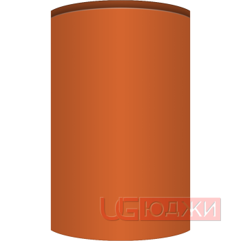 Фасад Эмаль Матовая 19мм Интегрированная ручка V1 полукруглый R300 высота 717-916мм