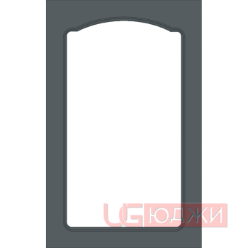 Фасад Эмаль Матовая 19мм Стандарт 3 Витрина