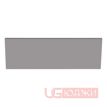 Цоколь прямой Эмаль Матовая 2300х150х19мм