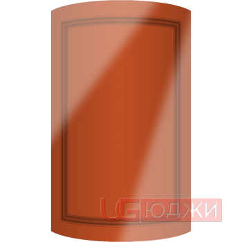 Фасад Эмаль Глянец 19мм Престиж Классика 73 полукруглый R300 высота 717-916мм