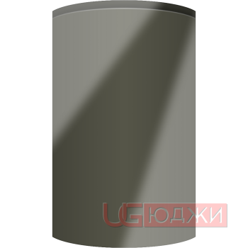 Фасад Эмаль Глянец 19мм Интегрированная ручка V1 полукруглый R300 высота 357-716мм