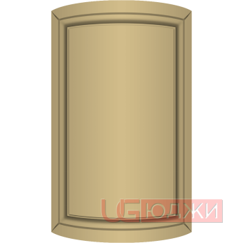 Фасад Эмаль Матовая 19мм Престиж Классика 71 полукруглый R300 высота 357-716мм