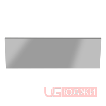 Цоколь прямой Эмаль Глянец 2300х150х19мм