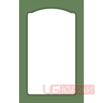 Фасад Эмаль Матовая 19мм Стандарт 3 Витрина