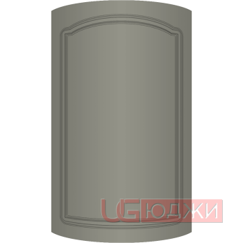 Фасад Эмаль Матовая 19мм Стандарт 3 полукруглый R300 высота 357-716мм