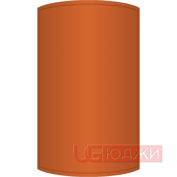 Фасад Эмаль Матовая 19мм Престиж Модерн 75 полукруглый R300 высота 717-916мм