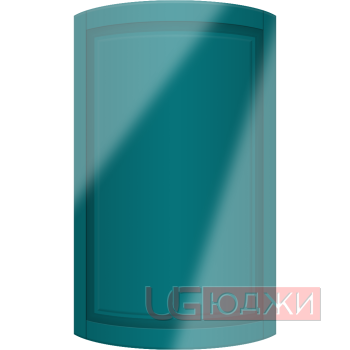 Фасад Эмаль Глянец 19мм Престиж Классика 67 полукруглый R300 высота 717-916мм