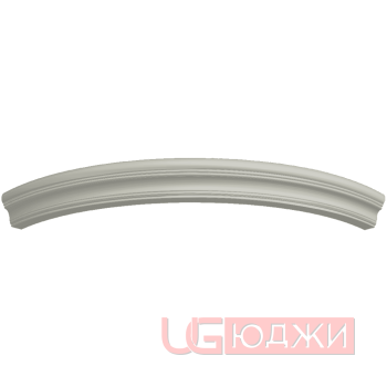 Карниз верхний прямой Эмаль Матовая 2400х60х80мм