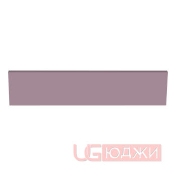 Цоколь прямой Эмаль Матовая 2300х100х19мм