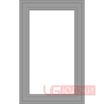 Фасад Эмаль Матовая 19мм Престиж Модерн 75 Витрина