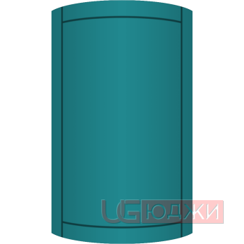 Фасад Эмаль Матовая 19мм Стандарт 6 полукруглый R300 высота 357-716мм