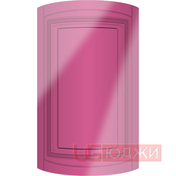 Фасад Эмаль Глянец 19мм Престиж Классика 66 полукруглый R300 высота 717-916мм