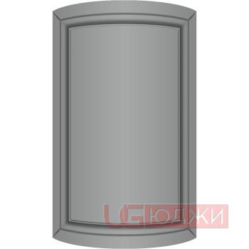 Фасад Эмаль Матовая 19мм Престиж Классика 71 полукруглый R300 высота 717-916мм