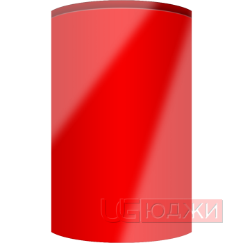 Фасад Эмаль Глянец 19мм Интегрированная ручка V1 полукруглый R300 высота 357-716мм