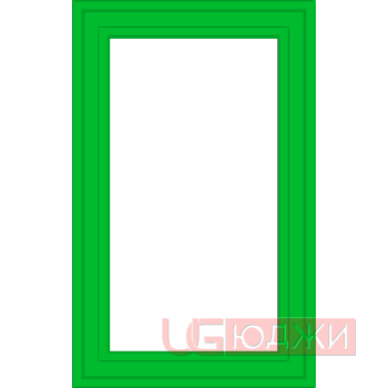 Фасад Эмаль Матовая 19мм Престиж Модерн 75 Витрина