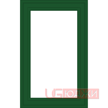 Фасад Эмаль Матовая 19мм Престиж Модерн 75 Витрина