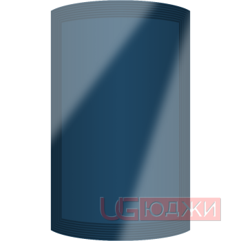 Фасад Эмаль Глянец 19мм Престиж Модерн 77 полукруглый R300 высота 717-916мм