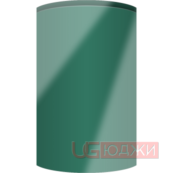 Фасад Эмаль Глянец 19мм Интегрированная ручка V1 полукруглый R300 высота 717-916мм