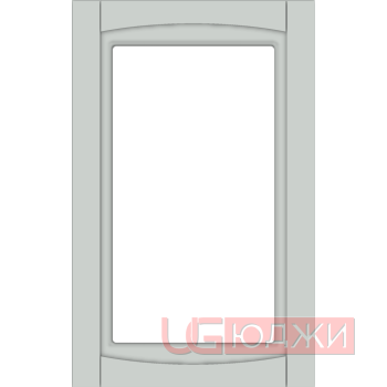 Фасад Эмаль Матовая 19мм Престиж Классика 66 Витрина