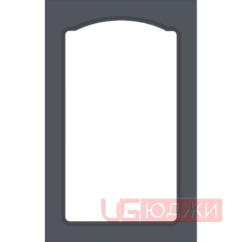 Фасад Эмаль Матовая 19мм Стандарт 3 Витрина