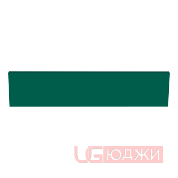 Цоколь прямой Эмаль Матовая 2300х100х19мм