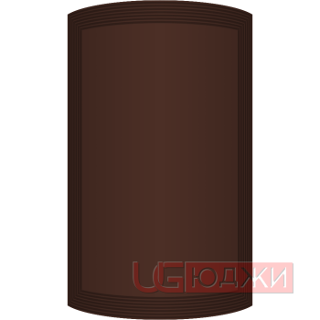 Фасад Эмаль Матовая 19мм Престиж Модерн 77 полукруглый R300 высота 717-916мм