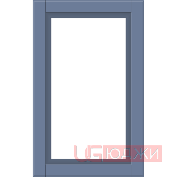 Фасад Эмаль Матовая 19мм Престиж Классика 67 Витрина