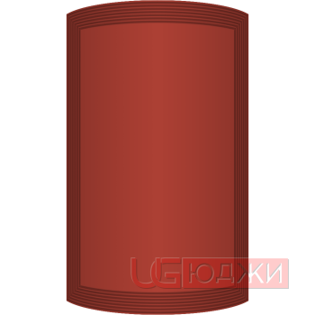 Фасад Эмаль Матовая 19мм Престиж Модерн 77 полукруглый R300 высота 357-716мм